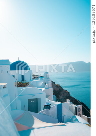 サントリーニ島の美しい風景 サントリーニ島の美しい風景 129185671