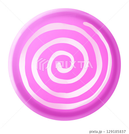 Pink swirl candy Pink swirl candy 129185837