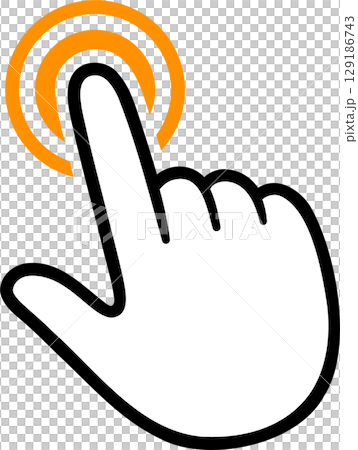 Touch screen finger tap gesture Touch screen finger tap gesture 129186743