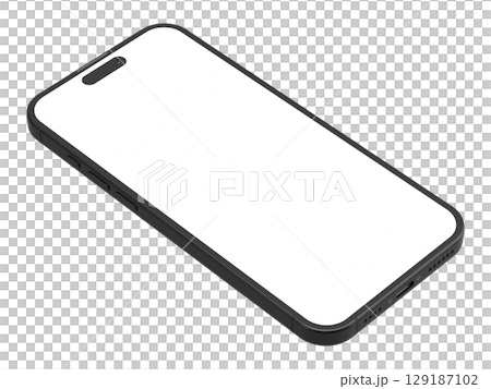 3D illustration of the iPhone 16 smartphone 129187102