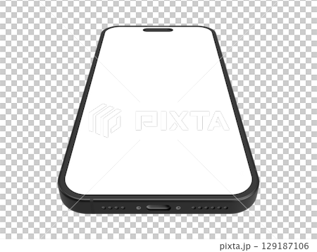 3D illustration of the iPhone 16 smartphone 3D illustration of the iPhone 16 smartphone 129187106