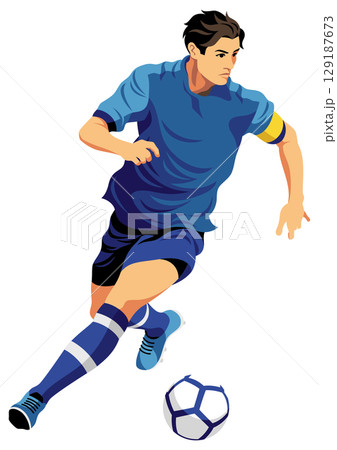 サッカー選手 129187673