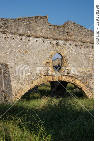 Old venetian shipyard, Gouvia, Corfu, Greece Old venetian shipyard, Gouvia, Corfu, Greece 129188299
