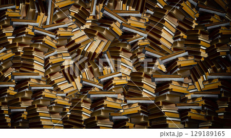 Collage of a large number of different books Collage of a large number of different books 129189165