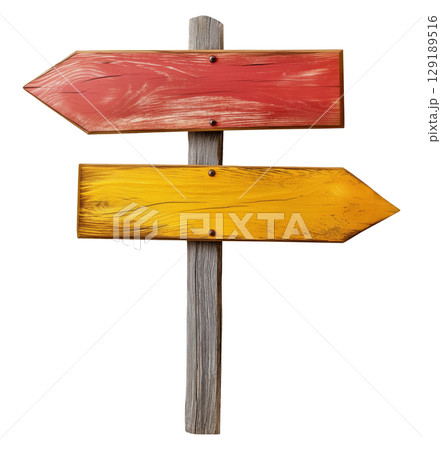 Arrow Signboard 129189516