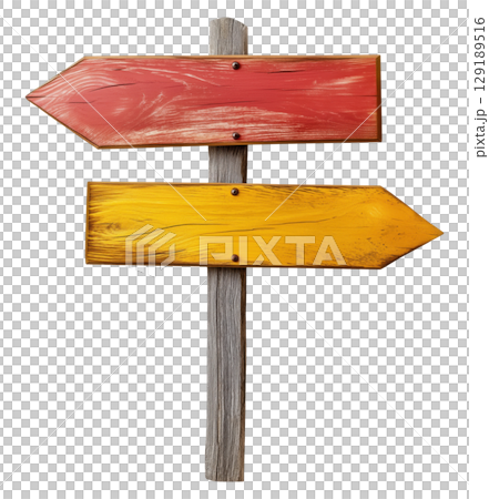 Arrow Signboard 129189516