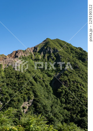栃木県 那須山 登山道の風景 129190322