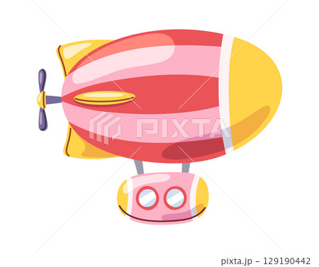 Vintage zeppelin cartoon baby toy Vintage zeppelin cartoon baby toy 129190442