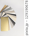 Catalog of samples of glossy MDF panels. 129190678