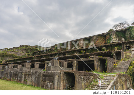 新潟県佐渡市　佐渡島の北沢浮遊選鉱場跡 129191201