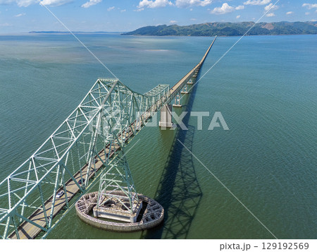 Astoria Megler Bridge Columbia river Pacific Northwest Astoria Megler Bridge Columbia river Pacific Northwest 129192569