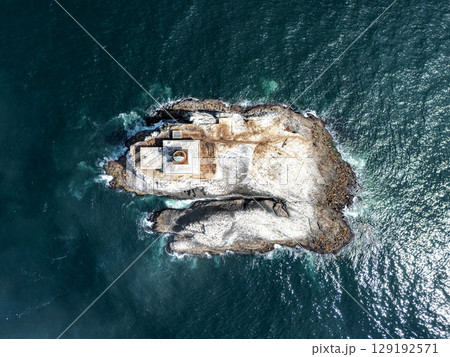 Tillamook Lighthouse Pacific Ocean Shore Coast 129192571