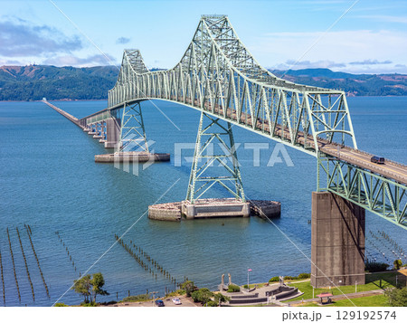 Astoria Megler Bridge Columbia river Pacific Northwest Astoria Megler Bridge Columbia river Pacific Northwest 129192574