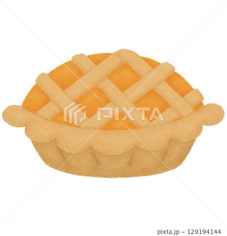 Pumpkin pie  129194144