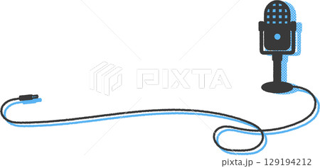 マイクのフレーム素材 129194212