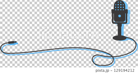 マイクのフレーム素材 129194212