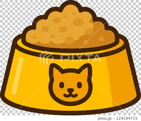 貓食插畫 129194715