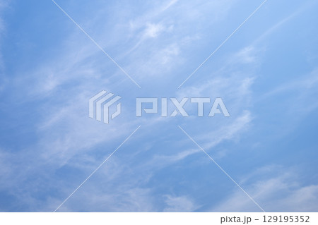 夏の空 青空 晴れ 夏 8月 イメージ 【神奈川県】 129195352