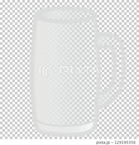 ビールジョッキのイラスト 129195358