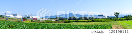 半導体関連企業周辺パノラマ風景 TSMC・ソニーセミコン・東京エレクトロンなど(熊本県菊池郡菊陽町) 半導体関連企業周辺パノラマ風景 TSMC・ソニーセミコン・東京エレクトロンなど(熊本県菊池郡菊陽町) 129196111