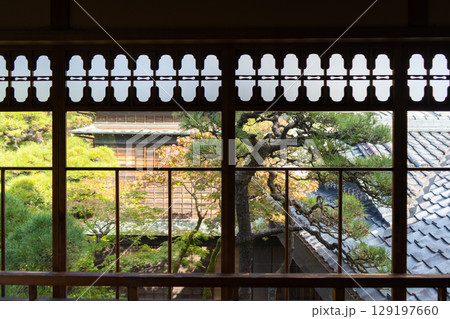 新潟県新潟市　お庭も建物も美しい旧齋藤氏別邸庭園 129197660