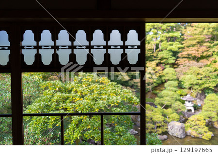 新潟県新潟市　お庭も建物も美しい旧齋藤氏別邸庭園 129197665