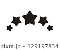 星のレビュー（モノクロ） 129197834