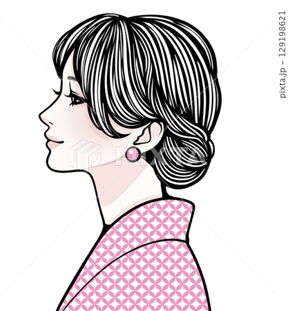 女性・女の子のイラスト素材 129198621