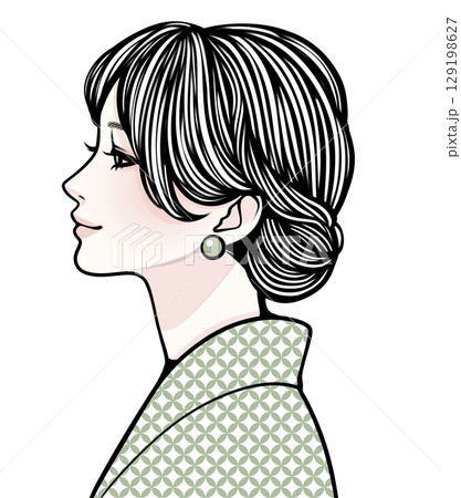 女性・女の子のイラスト素材 129198627