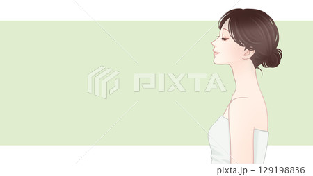 女性・女の子のイラスト素材 女性・女の子のイラスト素材 129198836