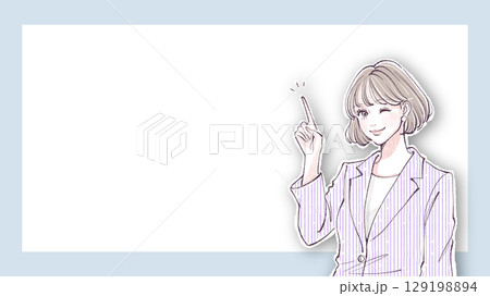 女性・女の子のイラスト素材 129198894