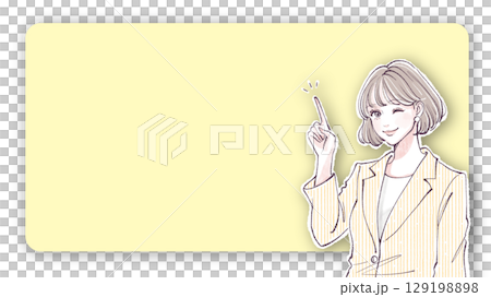 婦女和女孩插畫素材 129198898