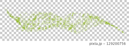 Green crayon brush stroke isolated on transparent background Green crayon brush stroke isolated on transparent background 129200756