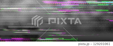 Pixel glitch art background 129201061