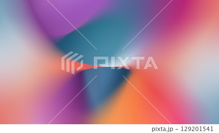 Vibrant Abstract Background With Soft Gradients 129201541