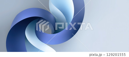 Blue Curves on a Soft Abstract Background Blue Curves on a Soft Abstract Background 129201555
