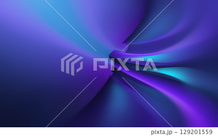 Swirling Abstract Background With Vibrant Purple Tones 129201559