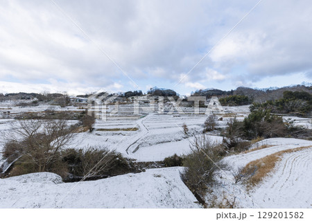 冬の明日香村_日本の原風景 冬の明日香村_日本の原風景 129201582