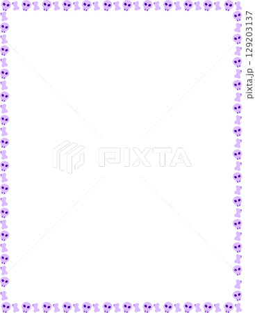 halloween frame 129203137
