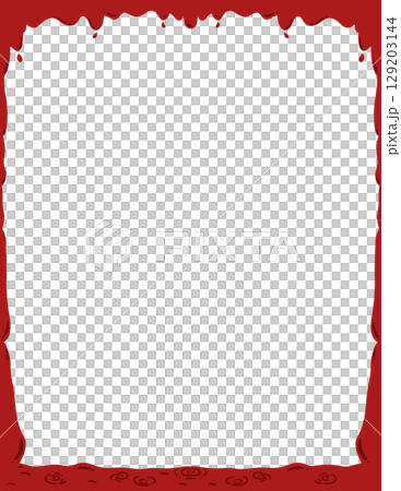 halloween frame 129203144