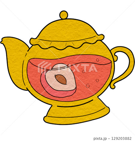 peach tea 129203882