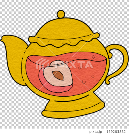 peach tea 129203882