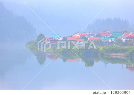 福島県　大志集落 129203904