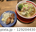 ちゃんぽんと唐揚げ 129204430