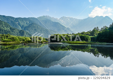 長野県松本市の上高地の大自然 129204829