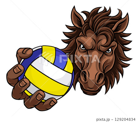 horse sports mascot 2025 A13 set5-29 horse sports mascot 2025 A13 set5-29 129204834
