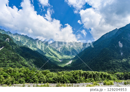 長野県上高地の大自然 長野県上高地の大自然 129204953