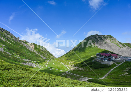 日本北アルプスの乗鞍岳 日本北アルプスの乗鞍岳 129205883