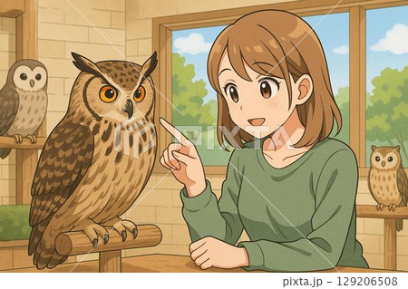 フクロウカフェ　イメージ 129206508