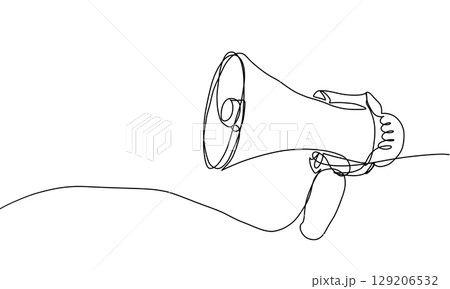 Megaphone 129206532